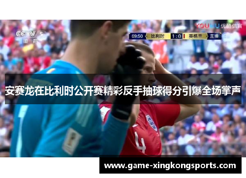 安赛龙在比利时公开赛精彩反手抽球得分引爆全场掌声