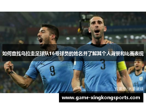如何查找乌拉圭足球队16号球员的姓名并了解其个人背景和比赛表现